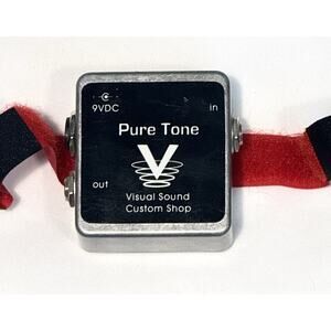 TrueTone Pure Tone Buffer Guitar Effects Pedal Custom Shop 9Vdc Visual Sound